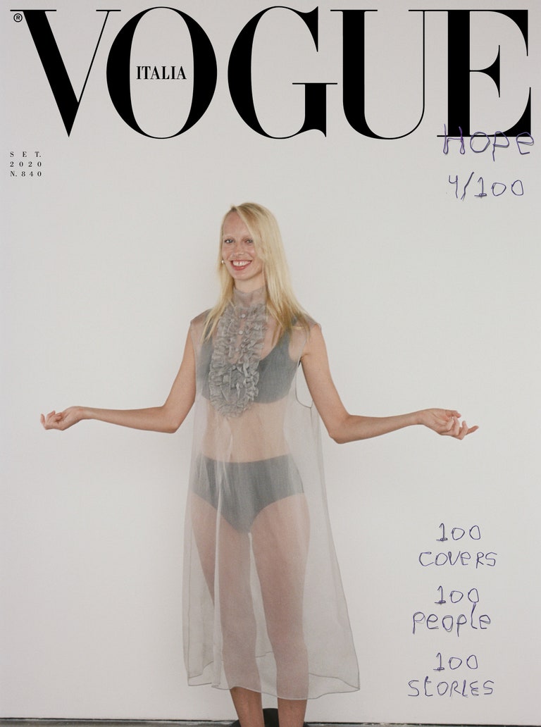 Fotos n°2 : Modelos Se renen para 100 portadas de Vogue!