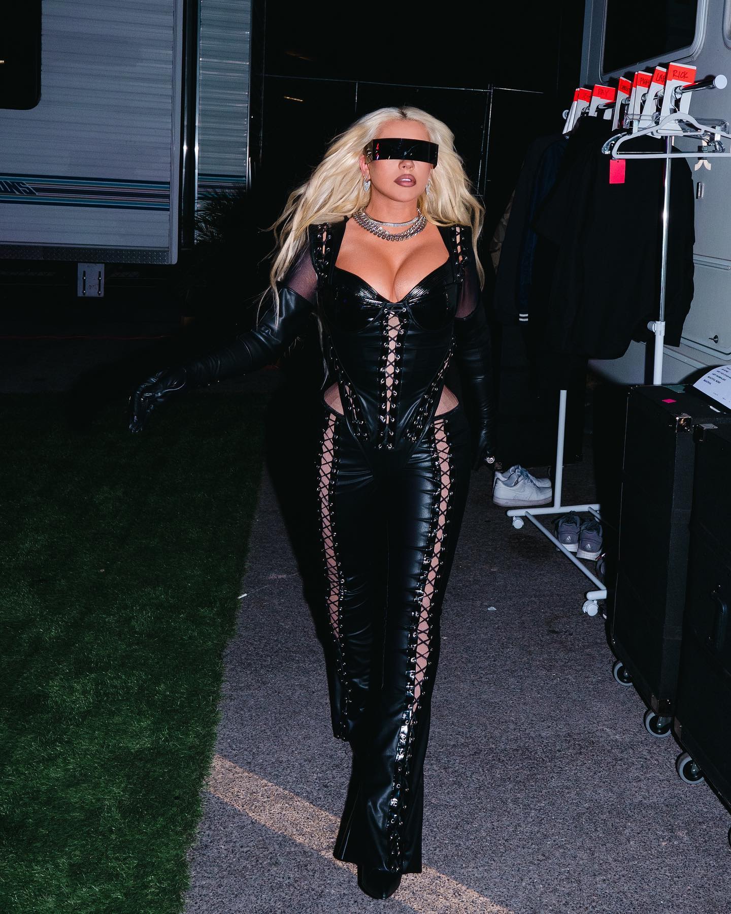 Photo n°3 : Christina Aguilera fait Vegas!