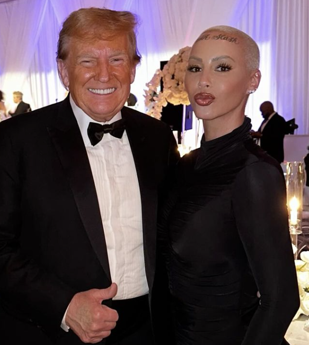 Amber Rose is Still Voting for Trump!
