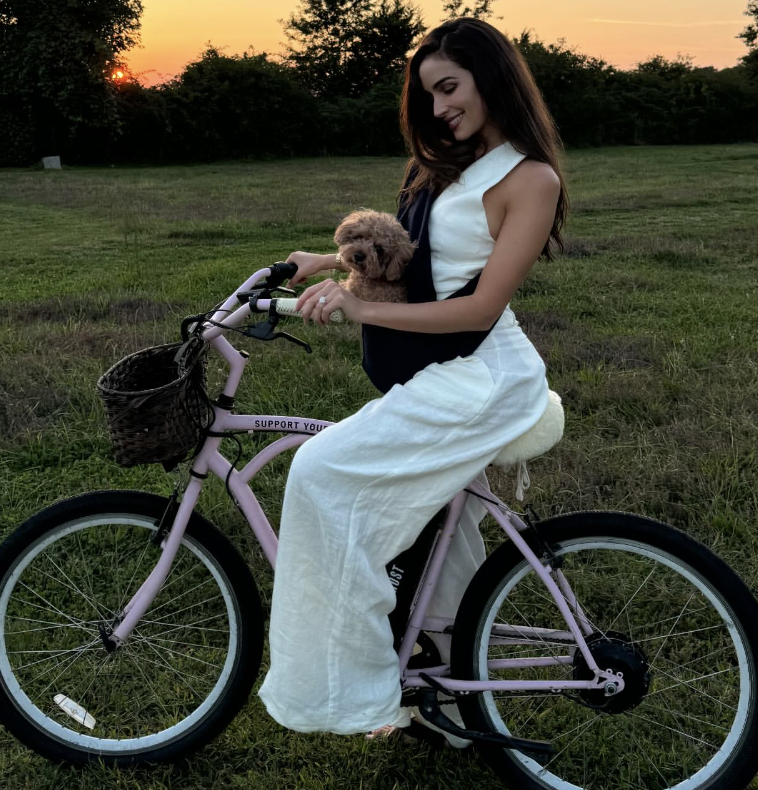 Olivia Culpo Takes a Ride!