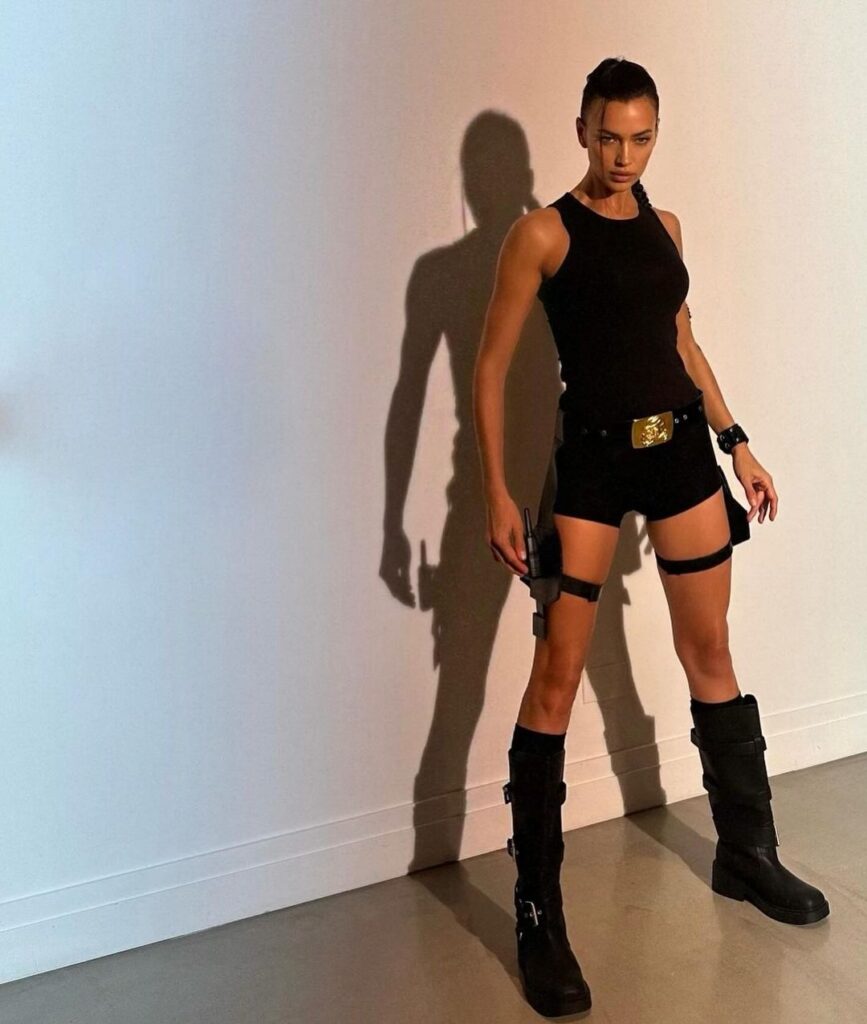 Irina Shayk is Lara Croft!