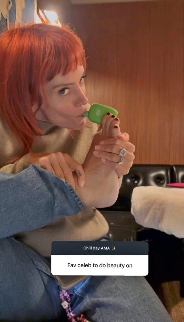 Lily Allen Keeps the Foot Fetish Content Coming!