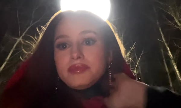 Madelaine Petsch Strips Down For Skims